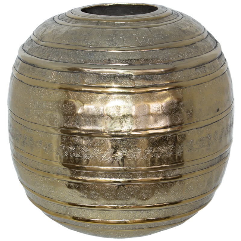 Mbala Champagne Ball Vase 31X28Cm
