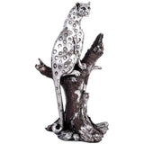 Silver Leopard On Branch 51Cm     - Image 3