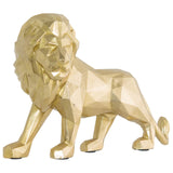 Geometric Lion Gold 36X16X24Cm    - Image 2