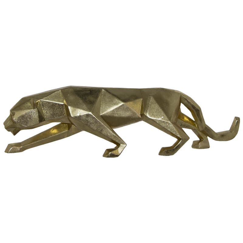 Geometric Leopard Gold 48X11X13  