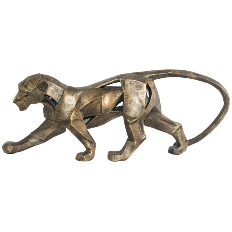 Facet Leopard Ant Bronze 47X10X18