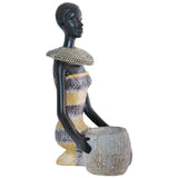 Ndebele Lady Kneeling 21Cm        - Image 2