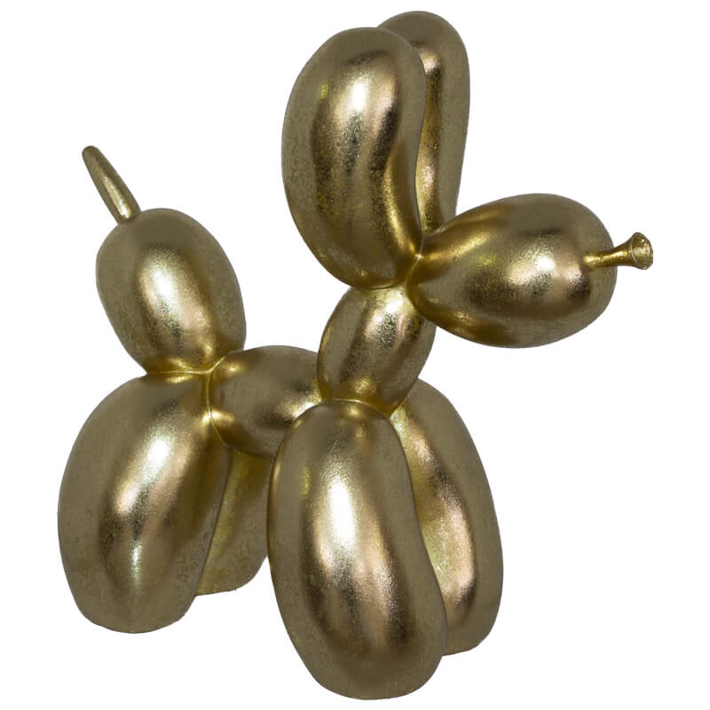 Balloon Dog Gold 27Cm            