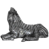 Silver Lying Zebra 15 X 23Cm      - Image 3