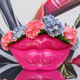 Pink Lips Vase 58X26X28Cm         - Image 2