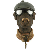 Dog With Glasses Hook 23Cm       
