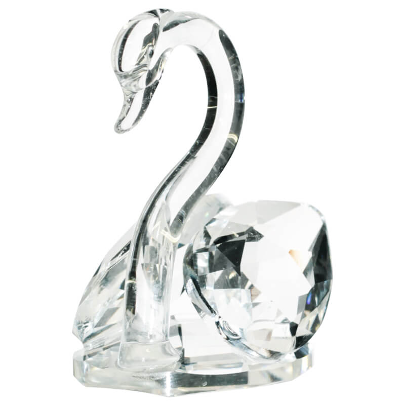 Crystal Swan 7X6X4.5Cm           