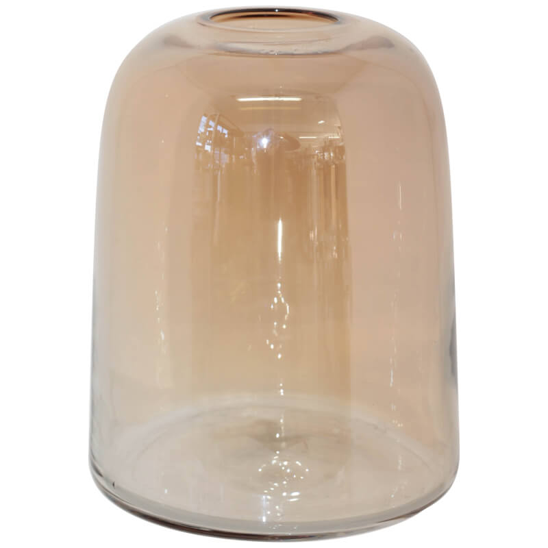 Amber Stockholm Vase 20X14.5Cm   