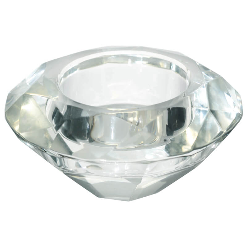 Crystal Votive 7.5X3.5Cm -Luc08U1