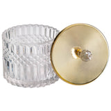 Diamond Trinket Gold Lid 11X13Cm  - Image 2