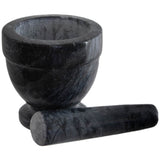 Mortar And Pestle Black 10X11Cm   - Image 2