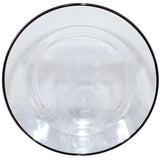 Solito Charger Plate Black Rim 33
