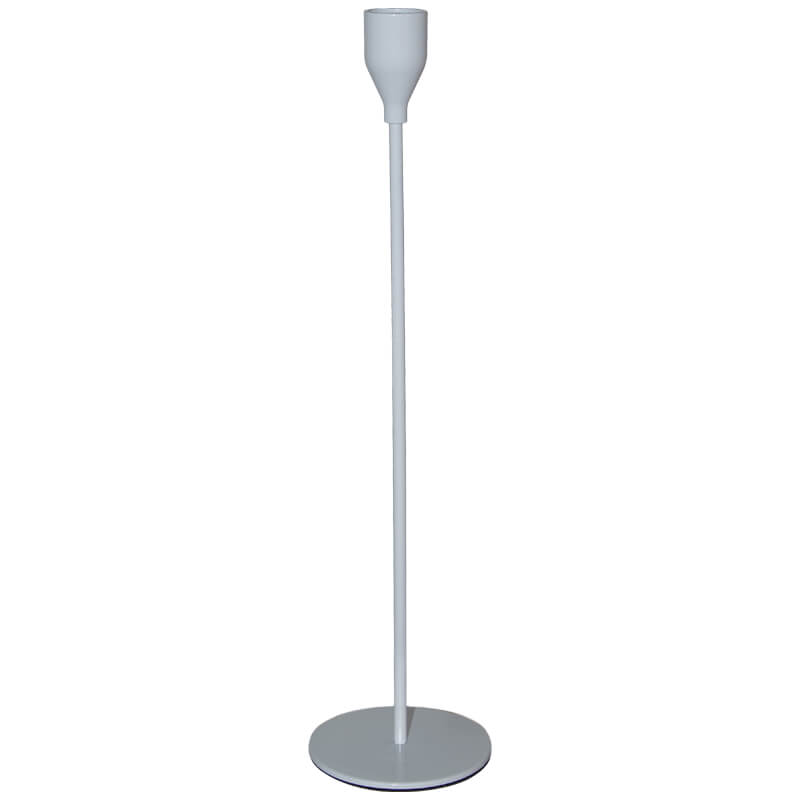 Sasha White Candle Stick 33Cm    