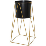 Juxton Plant Stand 50Cm Black     - Image 2