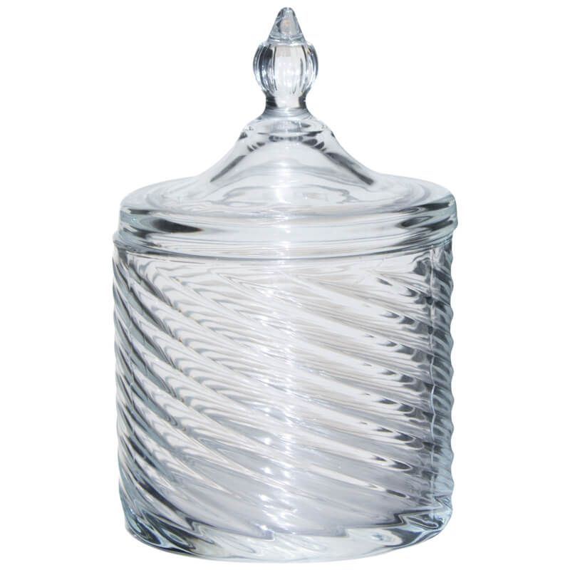 Swirl Trinket Box 10X16Cm        