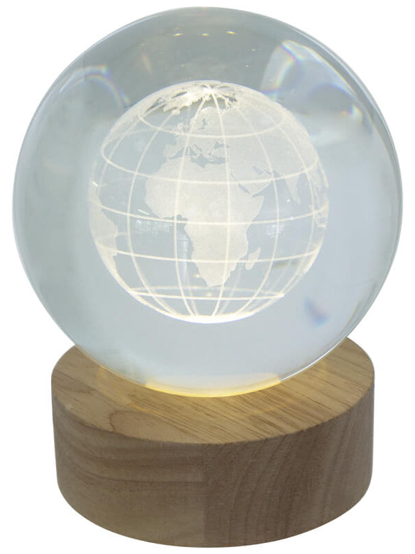3D Led Ball Decor On Stand 10Cm