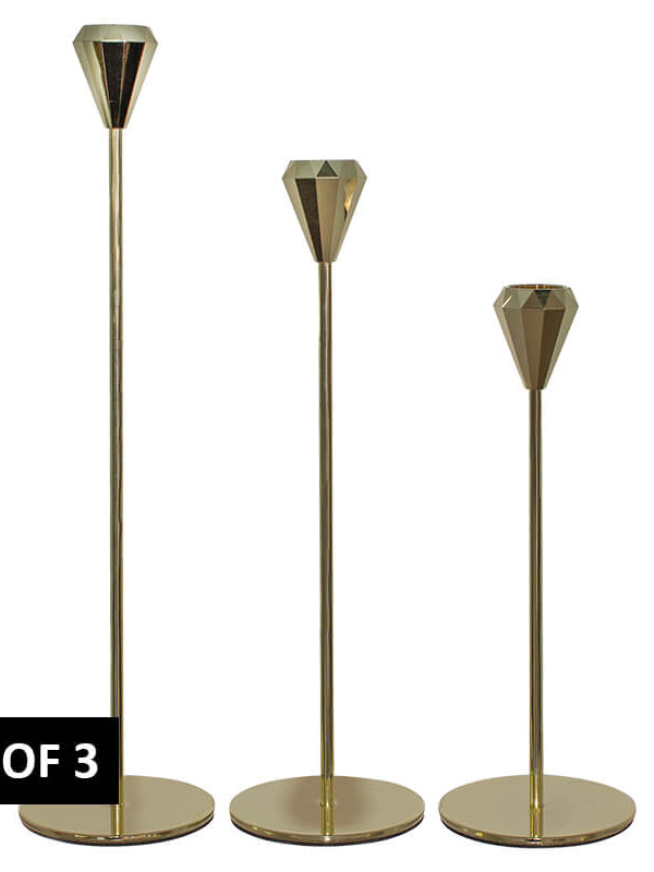 Almaz Gold C/Stick Set/3 35/30/25