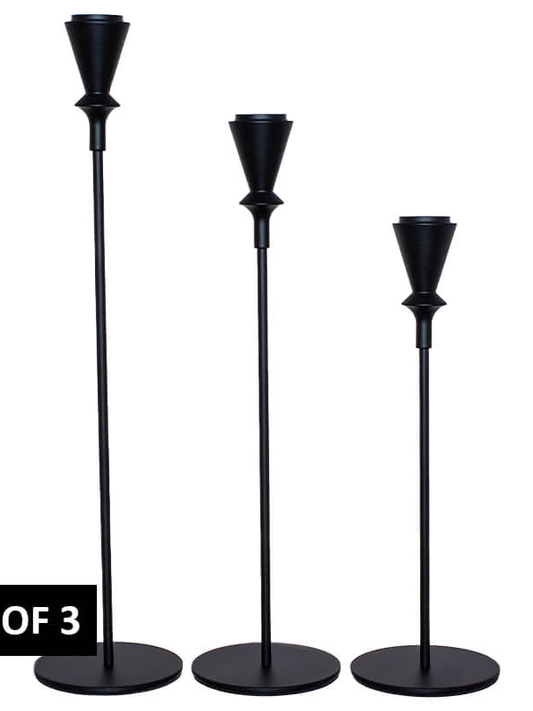 Almaz Black C/Holder S/3 35/30/25