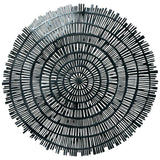 Orbit Black Placemat 38Cm        