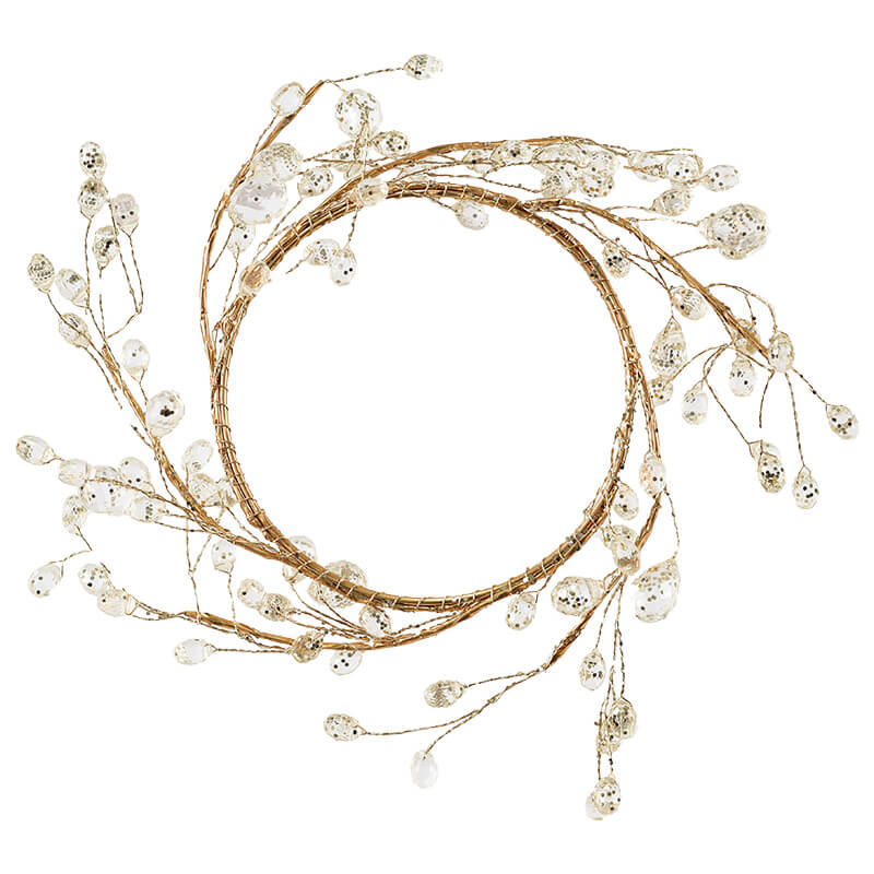 Dewdrop Wreath Small 20X20Cm     