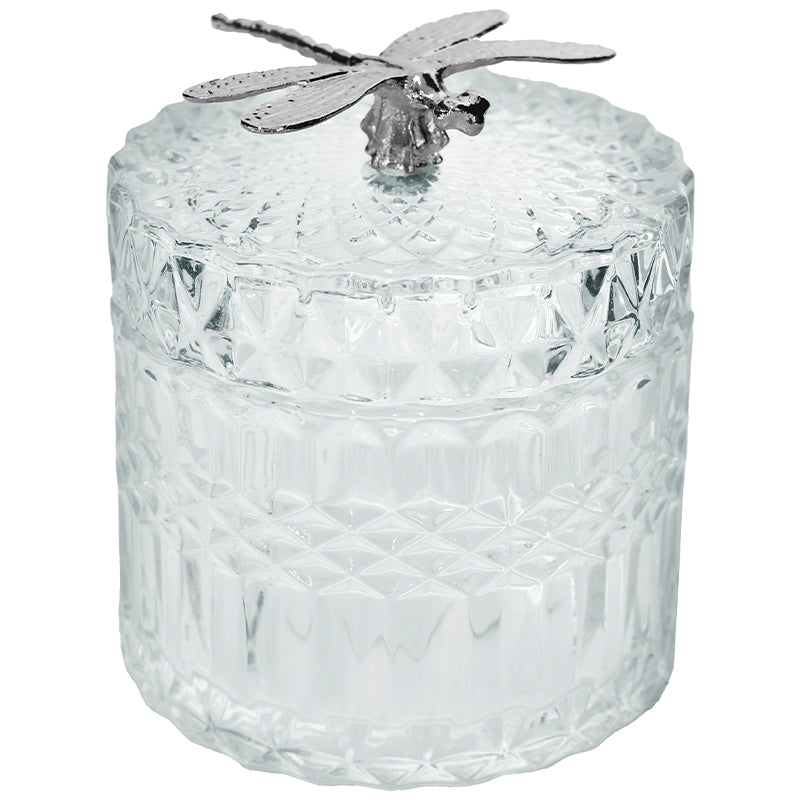Clear Trinket Silver Dragonfly 11