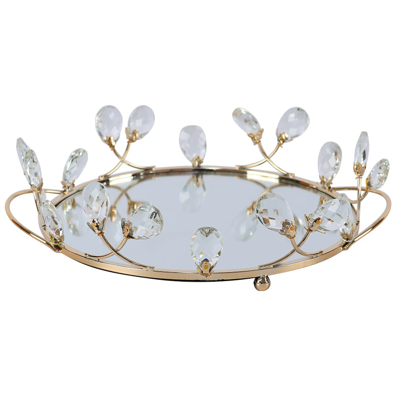 Gold Lily Display Tray 31Cm      