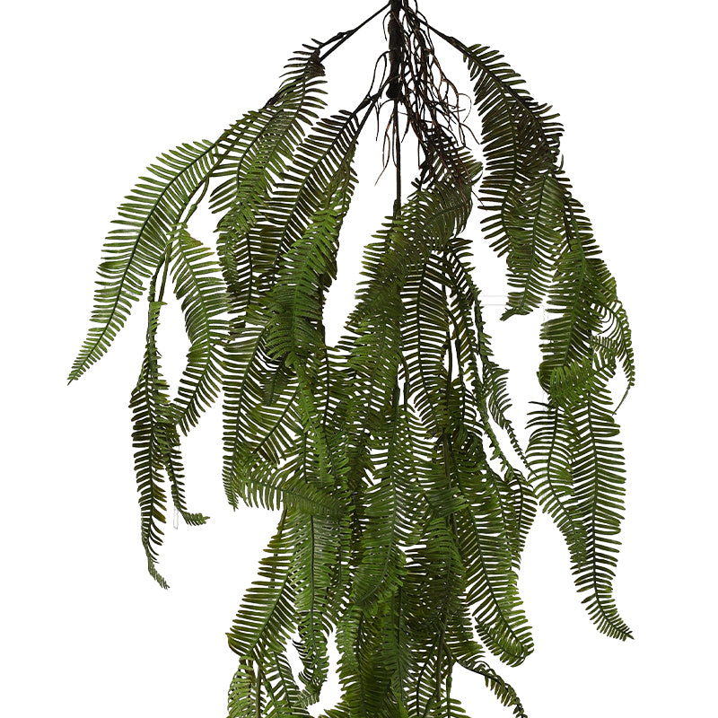 Feather Hanging Fern 106Cm       
