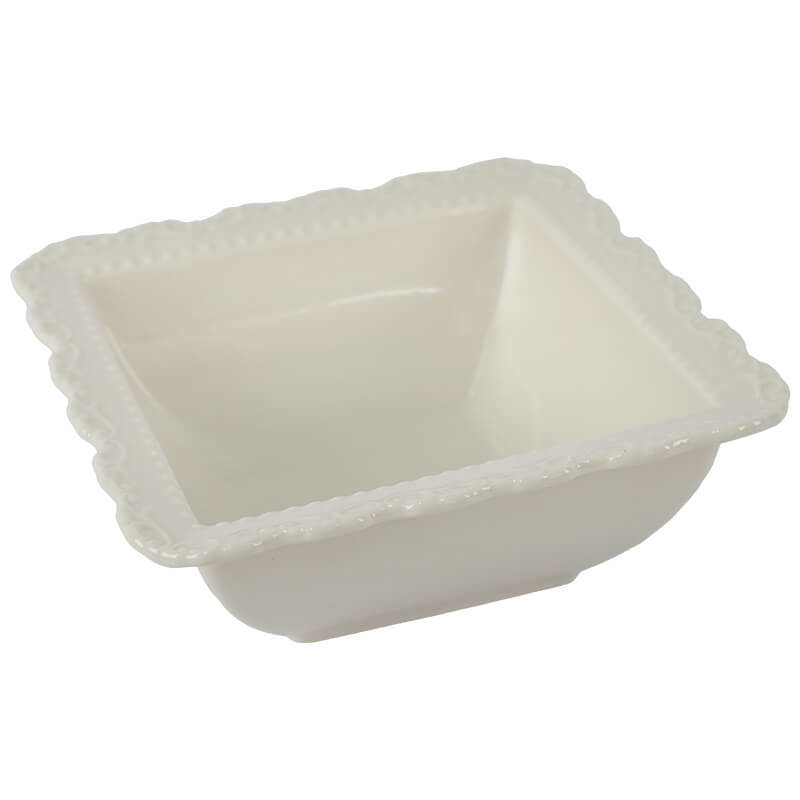 Paris Sq Bowl 16X16Cm            