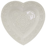Amore Heart Plate 23X22Cm        