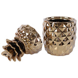 Gold Pineapple Trinket 34Cm       - Image 2
