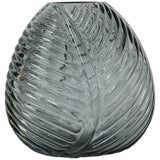 Grey Leaf Bud Vase 12Cm          