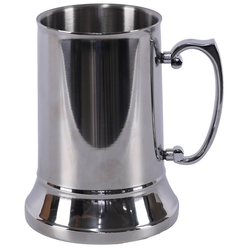 S/Steel D/Wall Beer Mug 550Ml    