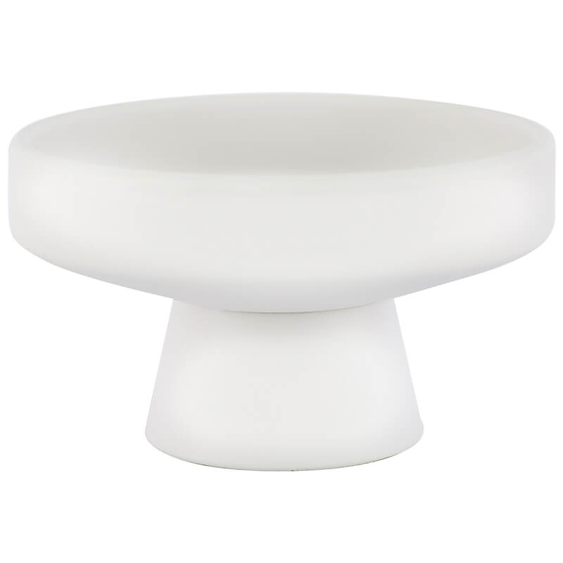 Max Ftd Bowl/Vase White 10X17Cm  
