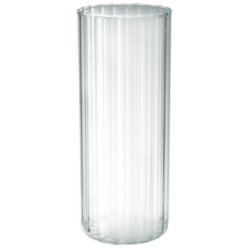 Diva Fluted Cylinder Vase 25X10Cm