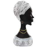 African Lady With Headscreen 29Cm