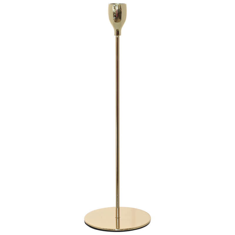 Sasha Gold Candle Stick 33Cm     