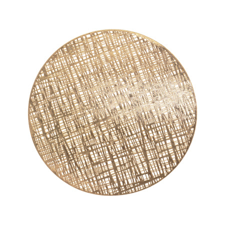 Champagne Round Placemat 38Cm D  