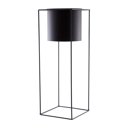 Plant Stand Black 60Cm           