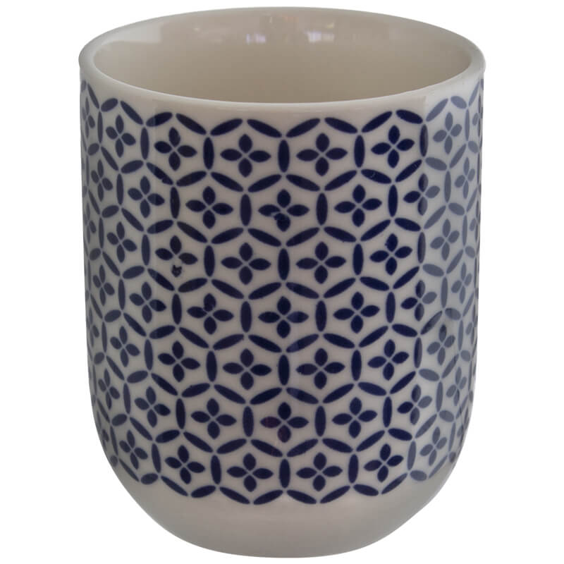 Blue Moroccan Tea Cup 7.5X6.5Cm  