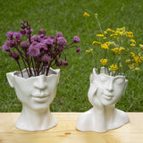 Lady Face Vase 17Cm               - Image 3