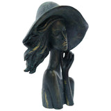 Lady With Hat 30X20X14Cm - Image 2