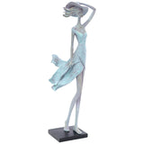 Girl Windblowed 39X13X10Cm - Image 2