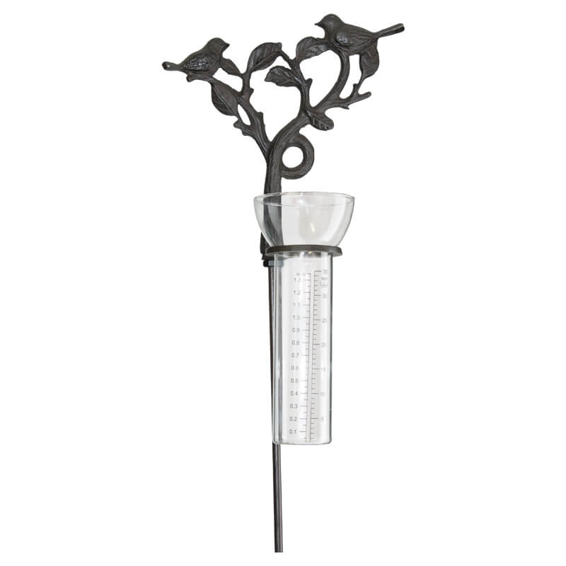 Rain Gauge Birds In Tree 100Cm   