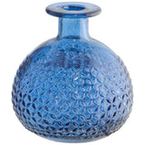 Blue Diamond Bud Vase 12Cm       
