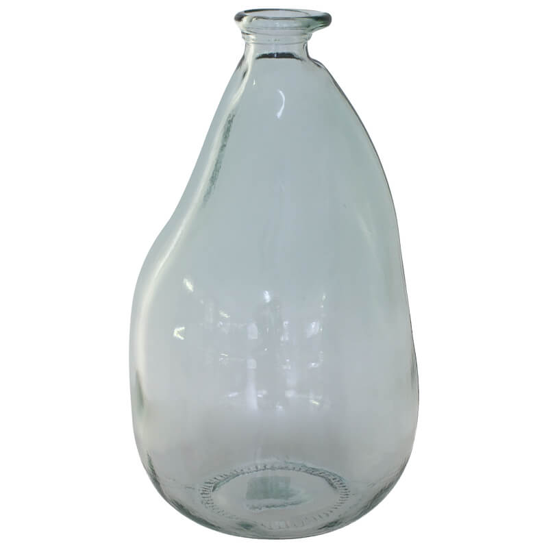 Recycled Organic Glass Vase 36Cm 