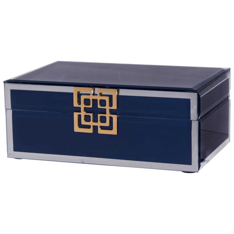 Deep Blue Box 20X13X8Cm          