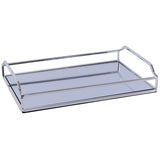 Silver Metal Mirror Tray 30X20X5C