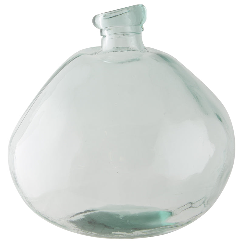 Recycled Glass Vase 33Cm         
