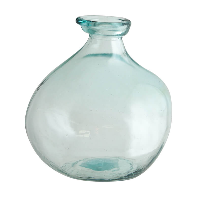 Organic Glass Vase 18Cm          