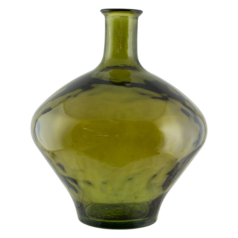 Olive Green Jarron Vase 46Cm     